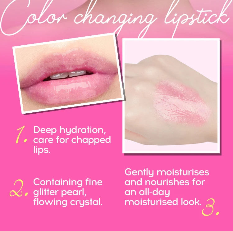 Starry Sky Bullet Head Nude Lipstick Red Pen Black Tube Matte Smooth Lipstick 6 Colors Available
