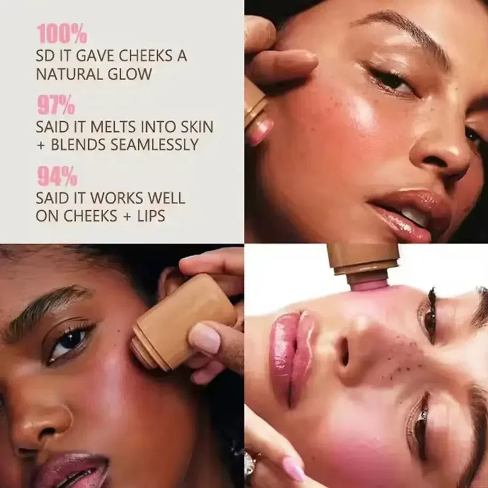 Skin Blush Cream For Lips And Cheeks Multiple Color Options For Natural Makeup Full Long-lasting Sleepy Girl Piggy