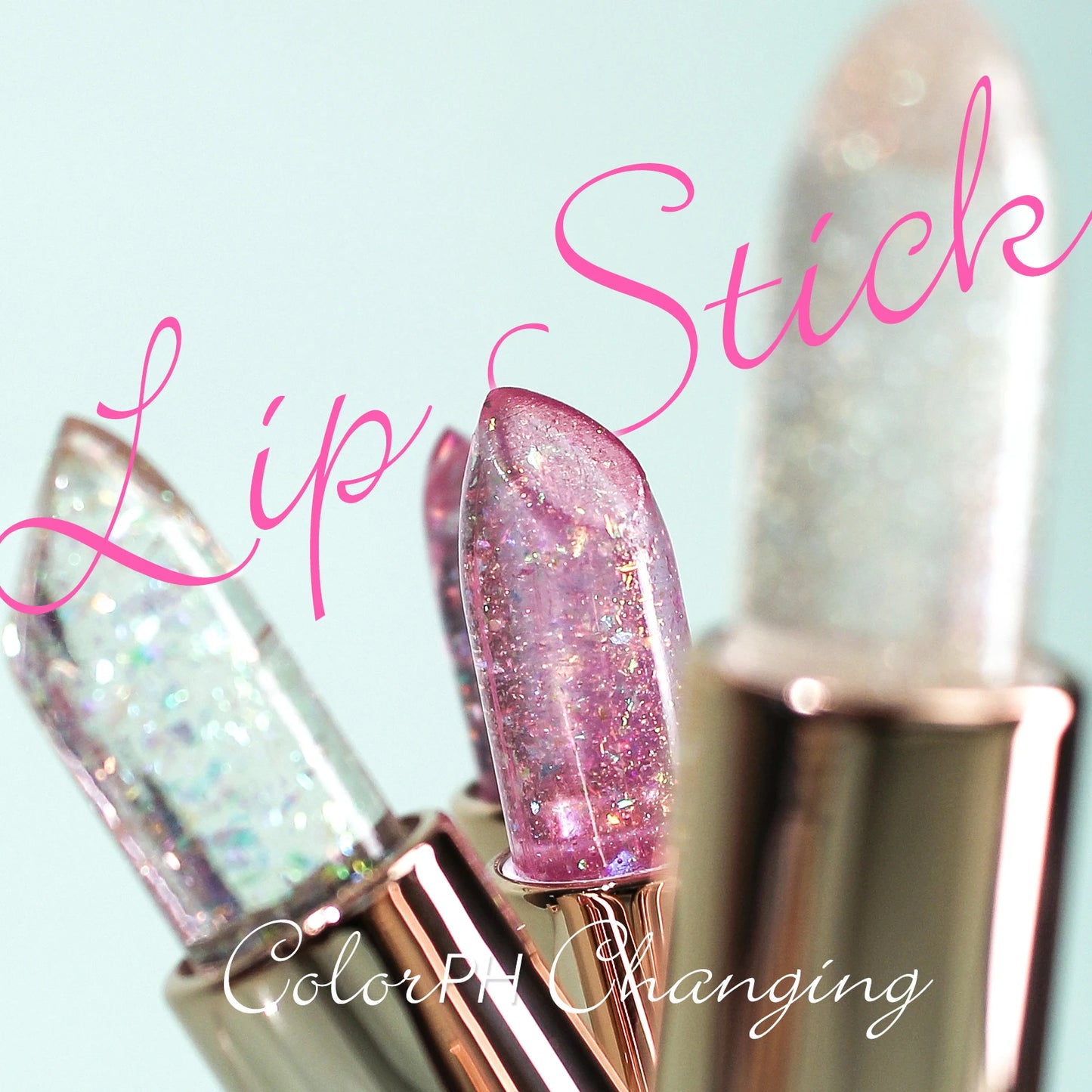 Starry Sky Bullet Head Nude Lipstick Red Pen Black Tube Matte Smooth Lipstick 6 Colors Available