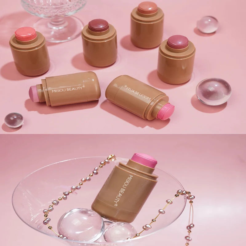 Skin Blush Cream For Lips And Cheeks Multiple Color Options For Natural Makeup Full Long-lasting Sleepy Girl Piggy