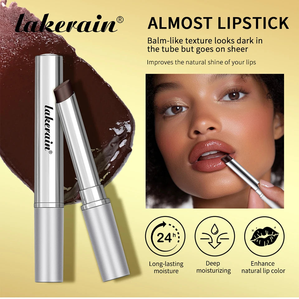 Pink Honey Almost Lipstick Tinted Lip Balm in Black Honey Powerful Lip Repulper Remove Dark Lips Lipbalm Exfoliating for Lips
