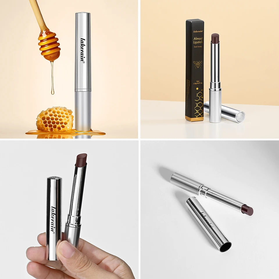 Pink Honey Almost Lipstick Tinted Lip Balm in Black Honey Powerful Lip Repulper Remove Dark Lips Lipbalm Exfoliating for Lips