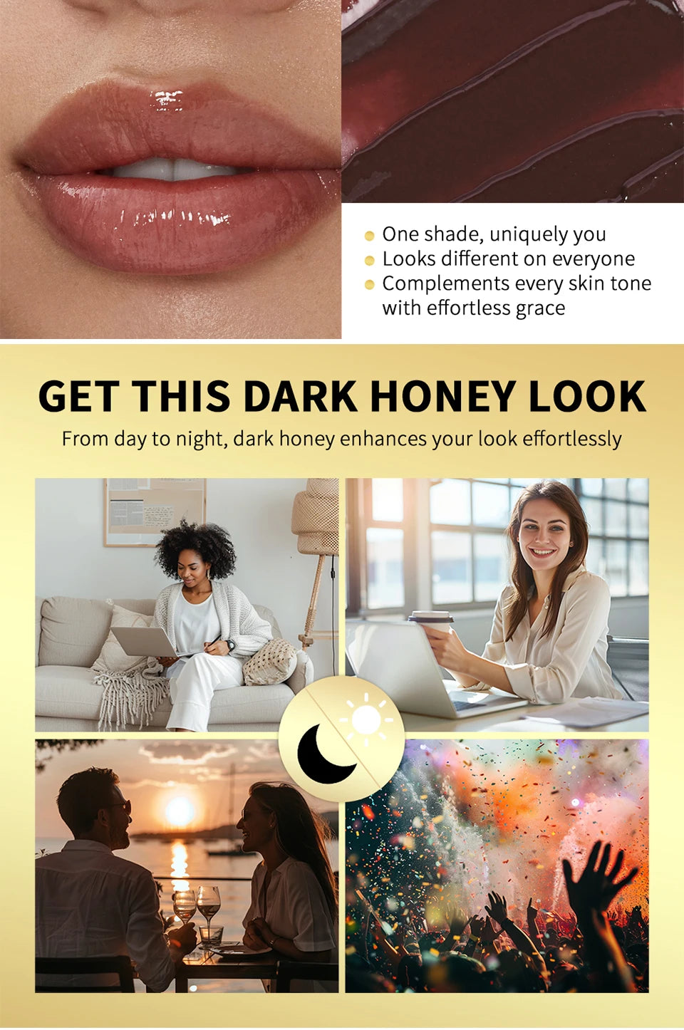 Pink Honey Almost Lipstick Tinted Lip Balm in Black Honey Powerful Lip Repulper Remove Dark Lips Lipbalm Exfoliating for Lips